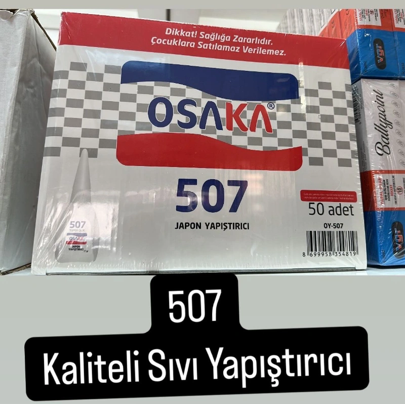 502 EKONOMİK 507 YAPIŞTIRICI / 50Lİ KUTU